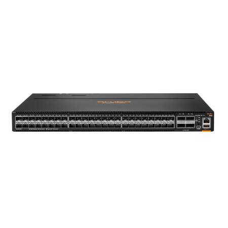 HPE Aruba CX 8100 48x10G SFP+ 4x40/100G QSFP28 BF Airflow, 3 Lüfter, 2 Netzteile, Managed, L3, Rack-Einbau, 1U, RJ-45/USB Type-C