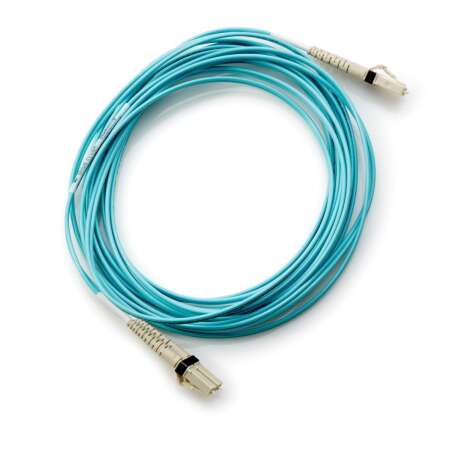 HPE AJ837A. Kabellänge: 15 m, Anschluss 1: LC, Anschluss 2: LC, Lochdurchmesser: 50 µm, Vollduplex