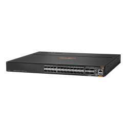 HPE Aruba CX 8100 24x10G SFP+ 4x40/100G QSFP28 FB Airflow, 3 Lüfter, 2 Netzteile, Managed, L3, Rack-Einbau, 1U, RJ-45/USB Type-C