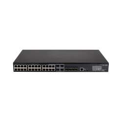 HPE FlexNetwork 5140 24G PoE+ 4SFP+ EI - Switch - L3 -...