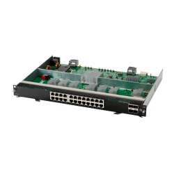 HPE Aruba 6400 - Erweiterungsmodul - 10Gb Ethernet x 24 + 1Gb Ethernet/10Gb Ethernet/25Gb Ethernet/50Gb Ethernet SFP56 x 4 HPE Renew Produkt,  für HPE Aruba 6405 - 6405 48SFP+ - 6405 96G - 6410