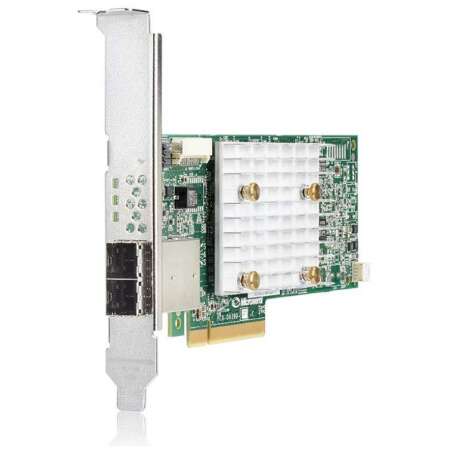 HPE Smart Array P408e-p SR Gen10 - Speichercontroller (RAID) HPE Renew Produkt,  8 Sender/Kanal - SATA 6Gb/s / SAS 12Gb/s - 12 Gbit/s - RAID 0 - 1 - 5 - 6 - 10 - 50 - 60 - 1 ADM - 10 ADM - PCIe 3.0 x8 - für Apollo 4200 Gen10; ProLiant DL360 Gen10