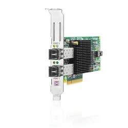 HPE 82E - Hostbus-Adapter - PCIe 2.0 x4 / PCIe x8 Low-Profile HPE Renew Produkt,  8Gb Fibre Channel x 2 - für Modular Smart Array 1040 - 2040; ProLiant DL370 G6 - SL210t Gen8; StoreEasy 3850