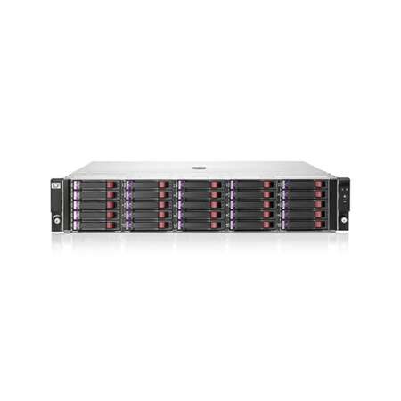 HPE StorageWorks Disk Enclosure D2700 - Speichergehäuse - 25 Schächte (SATA-300 / SAS-2) HPE Renew Produkt,  HDD 0 - Rack - einbaufähig - 2U