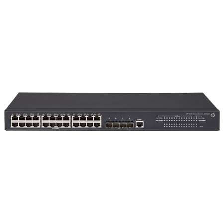 HPE 5130-24G-4SFP+ EI - Switch - L3 - managed HPE Renew Produkt,  24 x 10/100/1000 + 4 x 10 Gigabit Ethernet / 1 Gigabit Ethernet SFP+ - an Rack montierbar