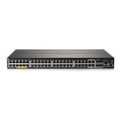 HPE Aruba 2930M 48G POE+ 1-Slot - Switch - L3 - managed - 44 x 10/100/1000 (PoE+) HPE Renew Produkt,  + 4 x Kombi-Gigabit-SFP - an Rack montierbar - PoE+ (1440 W)