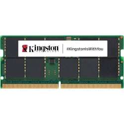 Kingston RAM-Modul für Notebook - 32 GB - DDR5-5600/PC5-44800 DDR5 SDRAM - 5600 MT/s Dual-rank Speicher - CL46 - 1,10 V - Nicht-ECC - Ungepuffert - 262-Pin - SODIMM