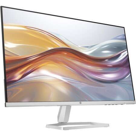 HP 27-Zoll-Monitor FHD -Serie 5 – 527sf. 68,6 cm (27"), Display-Auflösung: 1920 x 1080 Pixel,  Full HD,  LCD, Reaktionszeit: 5 ms, Natives Seitenverhältnis: 16:9, Bildwinkel, horizontal: 178°. Weiß Swiss Warranty