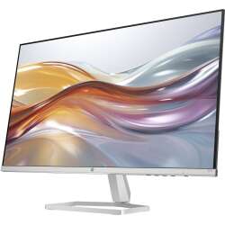 HP 27-Zoll-Monitor FHD -Serie 5 – 527sf. 68,6 cm (27"), Display-Auflösung: 1920 x 1080 Pixel,  Full HD,  LCD, Reaktionszeit: 5 ms, Natives Seitenverhältnis: 16:9, Bildwinkel, horizontal: 178°. Weiß Swiss Warranty