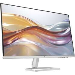 HP 27-Zoll-Monitor FHD -Serie 5 – 527sf. 68,6 cm (27"), Display-Auflösung: 1920 x 1080 Pixel,  Full HD,  LCD, Reaktionszeit: 5 ms, Natives Seitenverhältnis: 16:9, Bildwinkel, horizontal: 178°. Weiß Swiss Warranty
