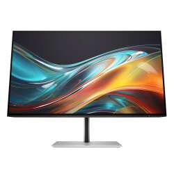 HP 724pf Display (Schwarz), 23.8" FHD IPS, Webcam, 3 Jahre Garantie (Austausch am naechsten Arbeitstag)