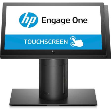 HP Engage One All-in-One System Model 145. 35,6 cm (14"), Display-Auflösung: 1920 x 1080 Pixel. Intel®  i5-7300U, Prozessorhersteller: Intel. Speicherkapazität: 8 GB,  DDR4-SDRAM, 2400 MHz. WLAN-Standards: 802.11b, 802.11g, Wi-Fi 4 (802.11n). Nachhaltige