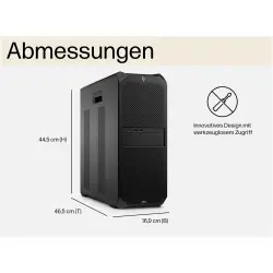 HP Z6 G5 Intel Xeon W5-3433 16C, 128GB DDR5, 2TB (2x1TB) NVMe SSD, NVIDIA RTX A4000, Windows 11 Pro, Garantie: 5 Jahre vor-Ort Service