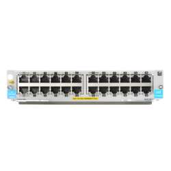 HPE Erweiterungsmodul - Gigabit Ethernet (PoE+) HPE Renew Produkt,  x 24 - für HPE Aruba 5406R - 5406R 16 - 5406R 44 - 5406R 8-port - 5406R zl2 - 5412R - 5412R 92 - 5412R zl2