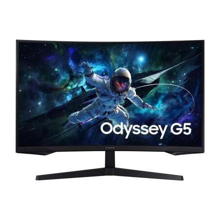 Samsung Odyssey S32CG552EU. 81,3 cm (32"), Display-Auflösung: 2560 x 1440 Pixel,  Quad HD,  LED, Reaktionszeit: 1 ms, Natives Seitenverhältnis: 16:9, Bildwinkel, horizontal: 178°, Bildwinkel, vertikal: 178°. VESA-Halterung. Schwarz Swiss Warranty