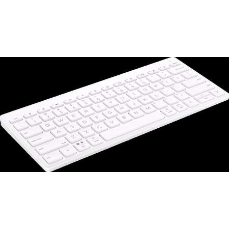 HP 350 Kompakte Bluetooth-Tastatur für mehrere Geräte, weiss, schweizer Layout