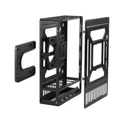 HP Thin Client-Montagehalterung. Höchstgewichtskapazität: 25,5 kg, Schwarz Swiss Warranty