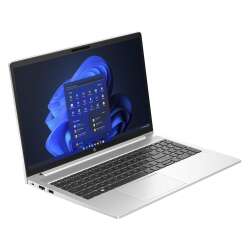 HP ProBook 450 15.6 G10. Laptop,  Intel®  i5-1335U, 1,3 GHz. 39,6 cm (15.6"),  Full HD, Display-Auflösung: 1920 x 1080 Pixel. Speicherkapazität: 16 GB,  DDR4-SDRAM. 512 GB, SSD. Mobilfunknetzgenerierung: 4G. Windows 11 Pro. Silber Swiss Warranty