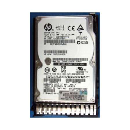 HPE 719429-001, 2.5 Zoll, 900 GB, 10000 RPM SAS - 10,000 RPM - 6Gb/sec