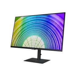 Samsung S32A600UUU - S60A Series - LED-Monitor - 80 cm (32") 2560 x 1440 QHD @ 75 Hz - VA - 300 cd/m² - 3000:1 - HDR10 - 5 ms - HDMI - DisplayPort - USB-C - Schwarz