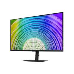 Samsung S32A600UUU - S60A Series - LED-Monitor - 80 cm (32") 2560 x 1440 QHD @ 75 Hz - VA - 300 cd/m² - 3000:1 - HDR10 - 5 ms - HDMI - DisplayPort - USB-C - Schwarz