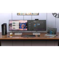 HP 527pq Display (Schwarz), 27" QHD IPS, Webcam, 3 Jahre Garantie (Austausch am naechsten Arbeitstag)