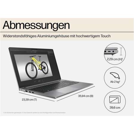 HP ZBook Power G11 Ultra 7 165H, 16″ 2560x1600 WQXGA Anti-Glare 400 nits, RTX 2000 Ada, 32 GB DDR5, 1TB PCIe NVMe TLC SSD, Win11 Pro, 1 Jahr Bring-In Garantie