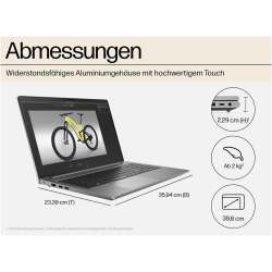 HP ZBook Power G11 Ultra 7 165H, 16″ 2560x1600 WQXGA Anti-Glare 400 nits, RTX 2000 Ada, 32 GB DDR5, 1TB PCIe NVMe TLC SSD, Win11 Pro, 1 Jahr Bring-In Garantie