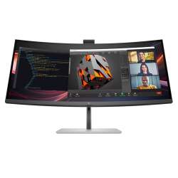 HP 734pm Curved Docking Display (Schwarz), 34" WQHD...