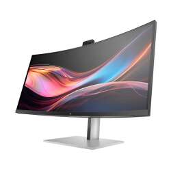 HP 734pm Curved Docking Display (Schwarz), 34" WQHD IPS, 100W USB-C Power Delivery, Webcam, 3 Jahre Garantie (Austausch am naechsten Arbeitstag)