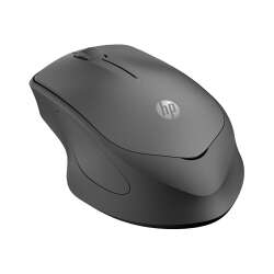 HP 285 Silent - Maus - ergonomisch - optisch - kabellos - 2.4 GHz - kabelloser Empfänger (USB)