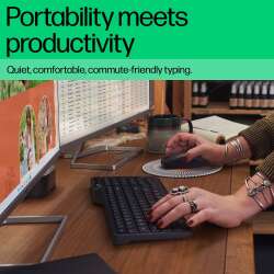 HP 475 Dual-Mode Wireless Keyboard SWIS2, Intel Graphics, Win11 Pro, Silber, 3 Jahre Vor‑Ort Service