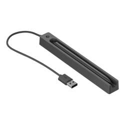 HP Slim - Digitaler Stift - 2 Tasten - Harbor Gray - Umschlag - für Pro x360 435 G9 Notebook, Fortis 11 G10 Notebook, Fortis 11 G9 Notebook