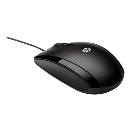 HP X500 - Maus - rechts- und linkshändig - optisch - 3 Tasten - kabelgebunden - USB