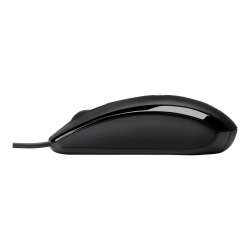 HP X500 - Maus - rechts- und linkshändig - optisch - 3 Tasten - kabelgebunden - USB