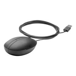 HP 320M - Maus - optisch - 3 Tasten - kabelgebunden - USB - bulk (Packung mit 120) - für HP 245 G9 Notebook, 250 G9 Notebook, 255 G9 Notebook