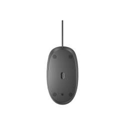 HP 125 - Maus - kabelgebunden - USB - Schwarz - für HP 34; Elite Mobile Thin Client mt645 G7; Pro 290 G9; Pro Mobile Thin Client mt440 G3