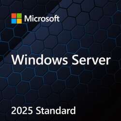 Microsoft Windows 2025 Standard Server X64 1pk DSP 24 Core dt.DVD