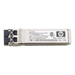 HP HPE - SFP+-Transceiver-Modul - 8-Gbit-Fibre Channel (LW) HPE Renew Produkt,  für Brocade 16Gb/12 - 16Gb/24; HPE 8/24 - 8/8 - SN6000; StoreFabric SN6500 - SN8600B 4-slot