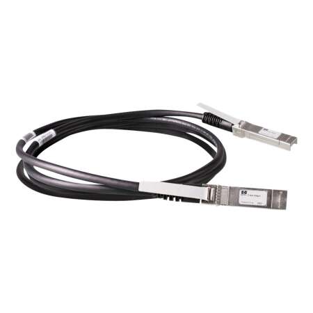 HPE X240 Direct Attach Cable - Netzwerkkabel HPE Renew Produkt,  SFP+ zu SFP+ - 3 m - für HPE 59XX - 75XX; FlexFabric 12902; Modular Smart Array 1040; SimpliVity 380 Gen10 - 380 Gen9