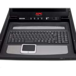 APC  AP5719, 19 inch Rack LCD Monitor Keyboard Mouse, 1U - ASCI - PS2 and USB KVM cable
