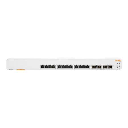 HPE Aruba Instant On 1960 12XGT 4SFP+ Switch HPE Renew Produkt,  Switch - L2+ - Smart - 12 x 100/1000/10000 + 4 x 10 Gigabit SFP+ - an Rack montierbar - BTO