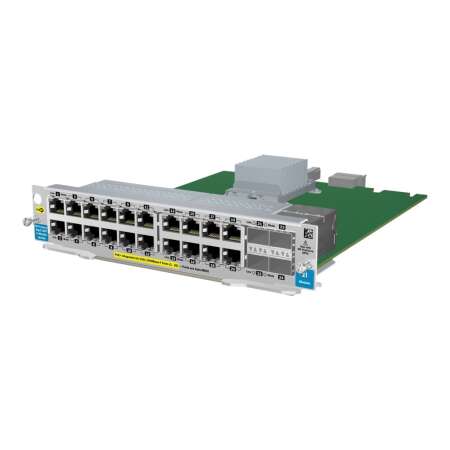 HPE Erweiterungsmodul - Gigabit Ethernet x 20 + 4 x SFP HPE Renew Produkt,  für HP Switch 5406zl-48 - Switch 5412zl-96; HPE 82XX - Switch 5406 - Switch 82XX; HPE Aruba 54XX