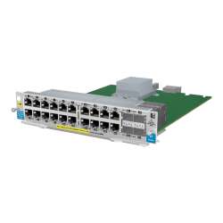 HPE Erweiterungsmodul - Gigabit Ethernet x 20 + 4 x SFP HPE Renew Produkt,  für HP Switch 5406zl-48 - Switch 5412zl-96; HPE 82XX - Switch 5406 - Switch 82XX; HPE Aruba 54XX