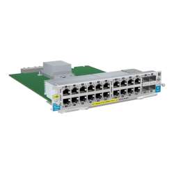 HPE Erweiterungsmodul - Gigabit Ethernet x 20 + 4 x SFP HPE Renew Produkt,  für HP Switch 5406zl-48 - Switch 5412zl-96; HPE 82XX - Switch 5406 - Switch 82XX; HPE Aruba 54XX
