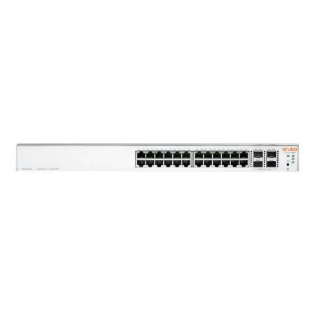 HPE Aruba Instant On 1930 24G 4SFP/SFP+ Switch HPE Renew Produkt,  Switch - L3 - managed - 24 x 10/100/1000 + 4 x 1 Gigabit / 10 Gigabit SFP+ - an Rack montierbar