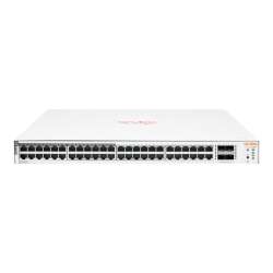HPE Networking Instant On 1830 48G 24p Class4 PoE 4SFP 370W Switch - Switch - Smart - 24 x 10/100/1000 + 24 x 10/100/1000 (PoE+) HPE Renew Produkt,  + 4 x Gigabit SFP - Desktop - an Rack montierbar - PoE+ (370 W)