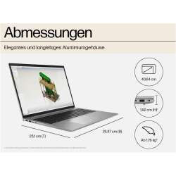 HP HP ZBook Firefly 16 G10 Intel Core i7-1370P, 16.0" WUXGA (1920 x 1200), AG, 400 nits, 64GB, 1TB, Active SmardCard, Wi-Fi 6E, WWAN 5G, Windows11 Pro, Garantie: 3 Jahre vor-Ort Service