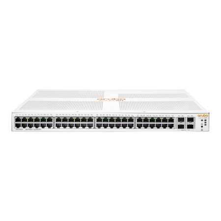 HPE Aruba Instant On 1930 48G 4SFP/SFP+ Switch HPE Renew Produkt,  Switch - L2+ - managed - 48 x 10/100/1000 + 4 x 1 Gigabit / 10 Gigabit SFP+ - an Rack montierbar