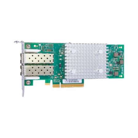 HPE StoreFabric SN1600Q 32Gb Dual Port - Hostbus-Adapter HPE Renew Produkt,  PCIe 3.0 x8 Low-Profile - 32Gb Fibre Channel x 2 - wieder auf den Markt gebracht - für Apollo 4200 Gen10; ProLiant XL190r Gen10 - XL270d Gen10; SimpliVity 325 Gen10 - 380 Gen10